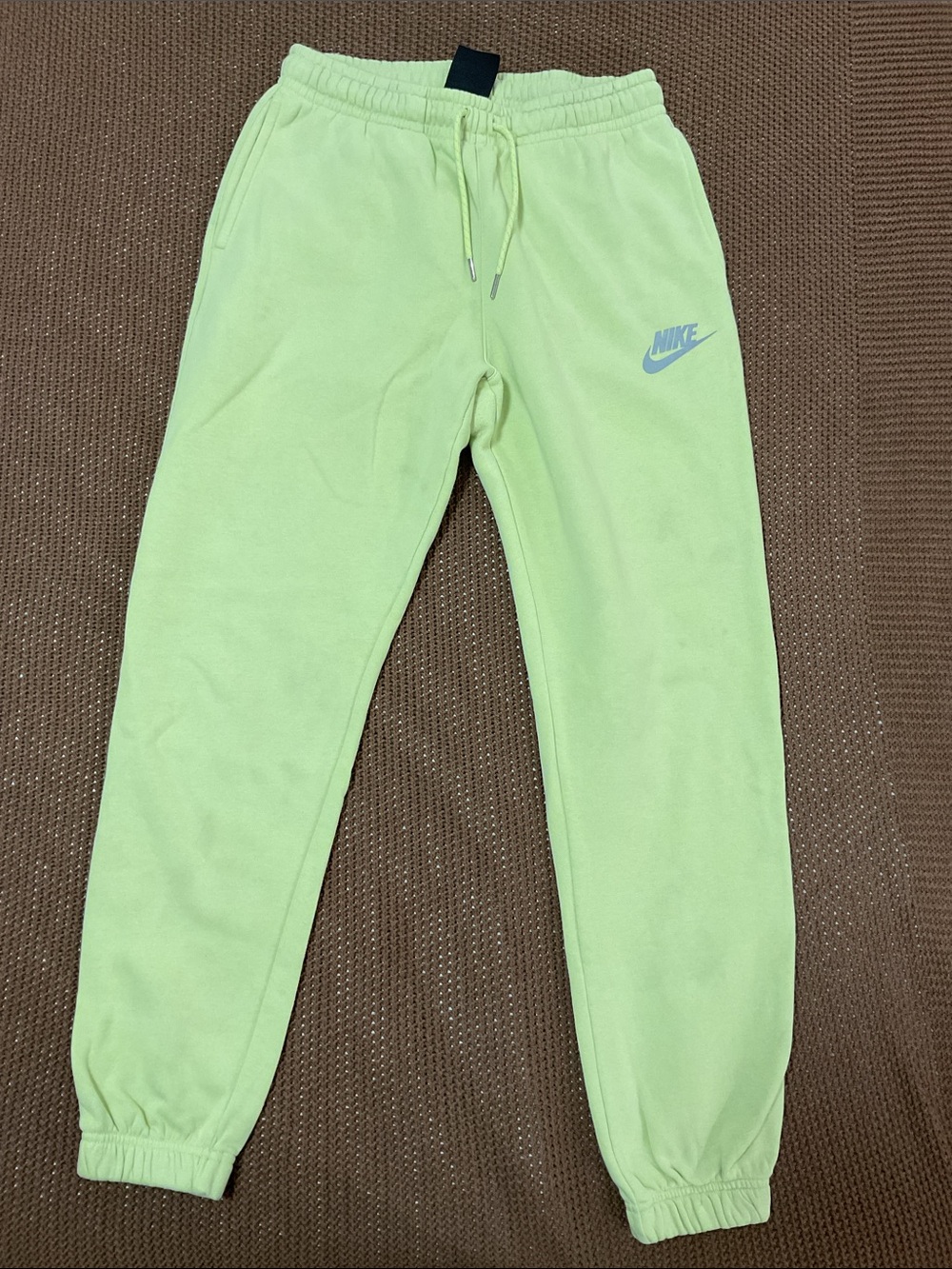 Nike Kids Light Lime Fleece Joggers